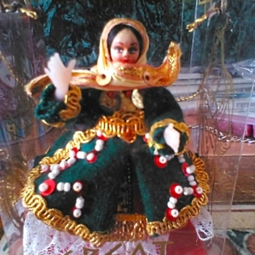 Vintage Greek Souvenir Doll
